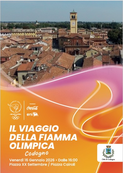 La Fiamma Olimpica a Codogno: un momento unico che entrerà nella storia della città